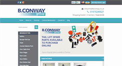 Desktop Screenshot of bconway.co.uk